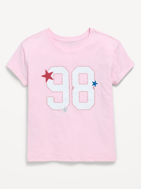 Short-Sleeve Graphic T-Shirt for Girls