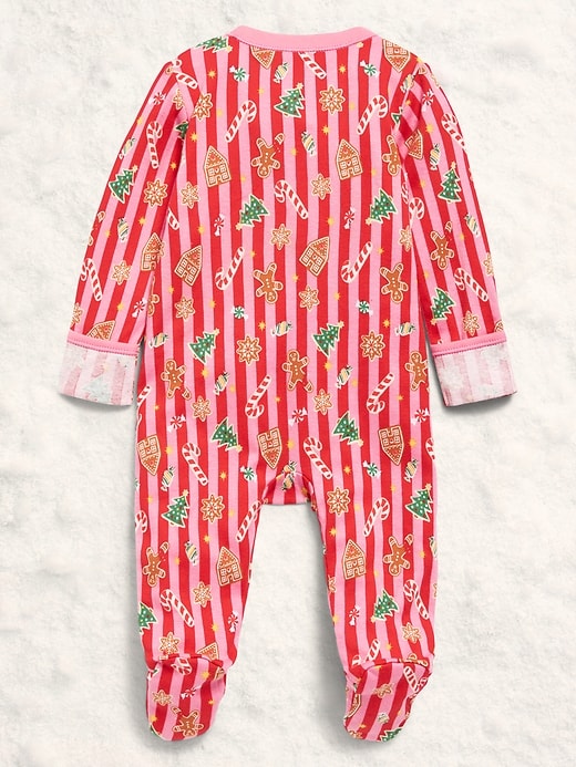 Image number 3 showing, 2-Way-Zip Sleep & Play Footed One-Piece for Baby