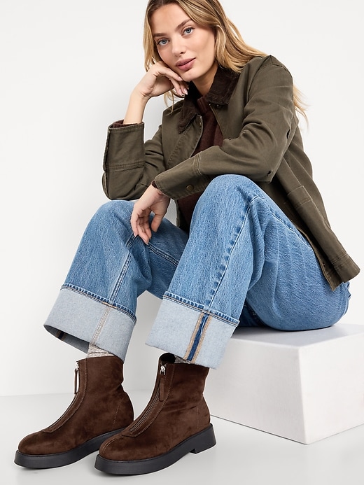 Image number 2 showing, Zip Front Chelsea Boot for Women