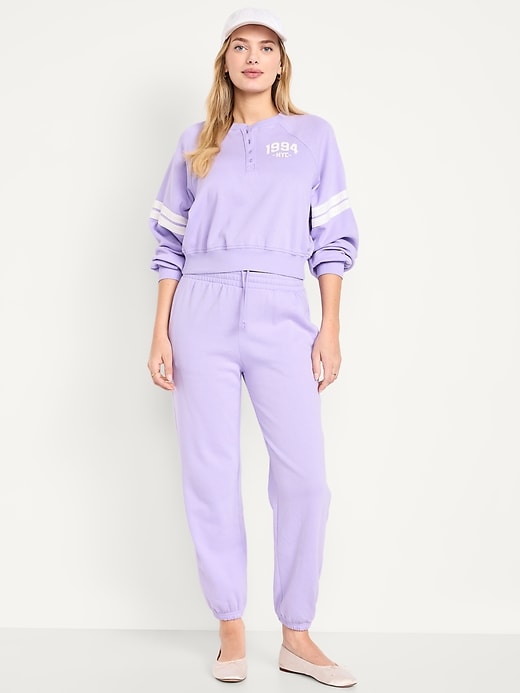 Image number 1 showing, High-Waisted SoComfy Jogger Sweatpants