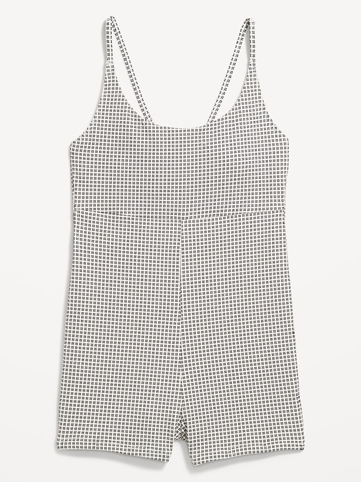 Image number 4 showing, Textured Swim Romper -- 2.5-inch inseam