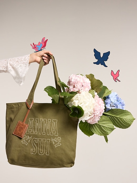 Image number 1 showing, Old Navy x Anna Sui Tote Bag