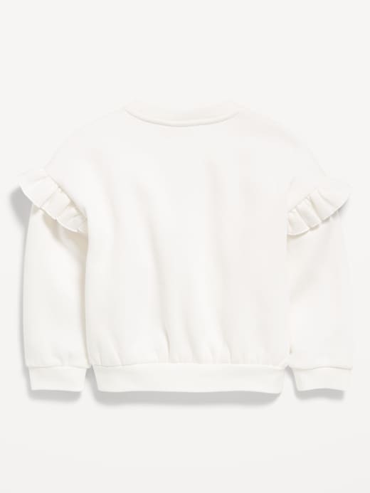 Image number 2 showing, Old Navy x Disney Minnie Mouse Graphic Ruffle-Sleeve Sweatshirt for Toddler Girls