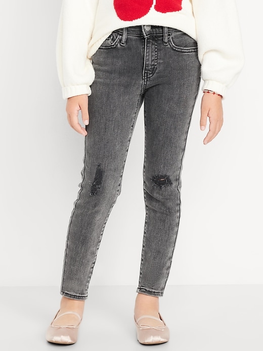 L'image numéro 1 présente Jegging Rockstar à extensibilité 360° à taille haute pour fille