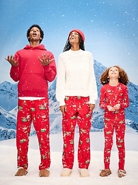 Image number 4 showing, Gender-Neutral Snug-Fit Graphic Pajama Set for Kids