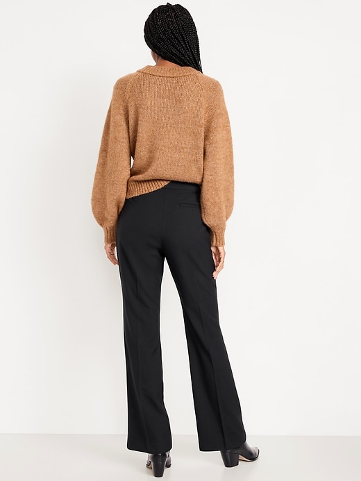 Image number 3 showing, Mid-Rise Taylor Boot-Cut Pants