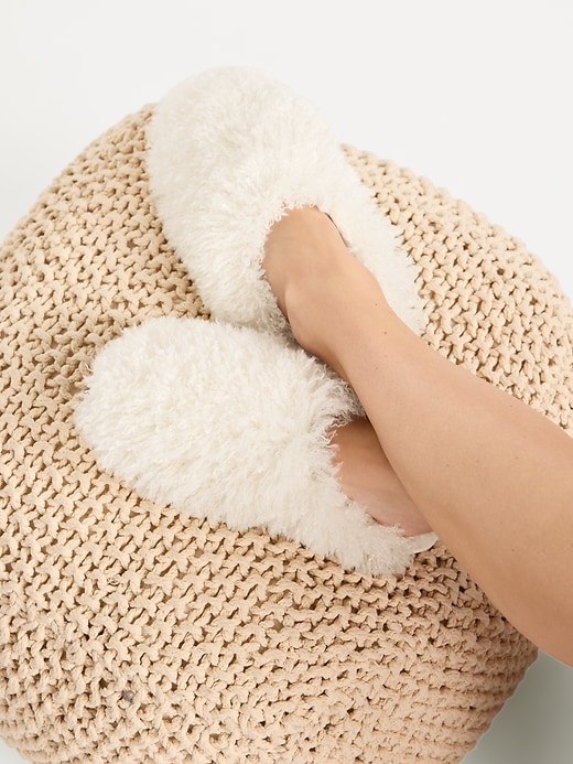 Image number 2 showing, Faux Fur Slippers for Women