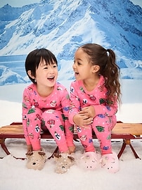Image number 1 showing, Printed Snug-Fit Pajama Set for Toddler & Baby