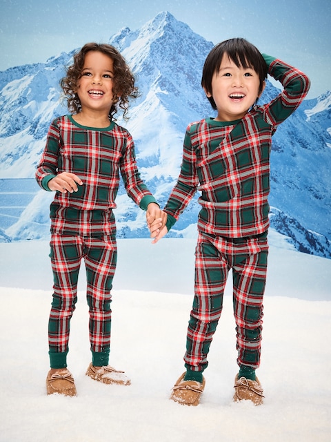 Printed Snug-Fit Pajama Set for Toddler & Baby