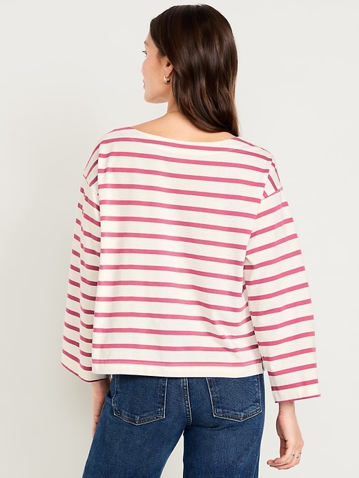 Image number 2 showing, Long-Sleeve Mariner Loose T-Shirt