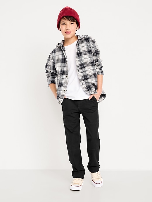 Image number 3 showing, Canvas Straight-Leg Utility Pants for Boys