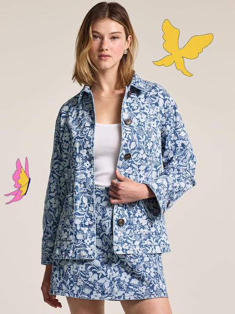 Old Navy x Anna Sui Denim Chore Jacket