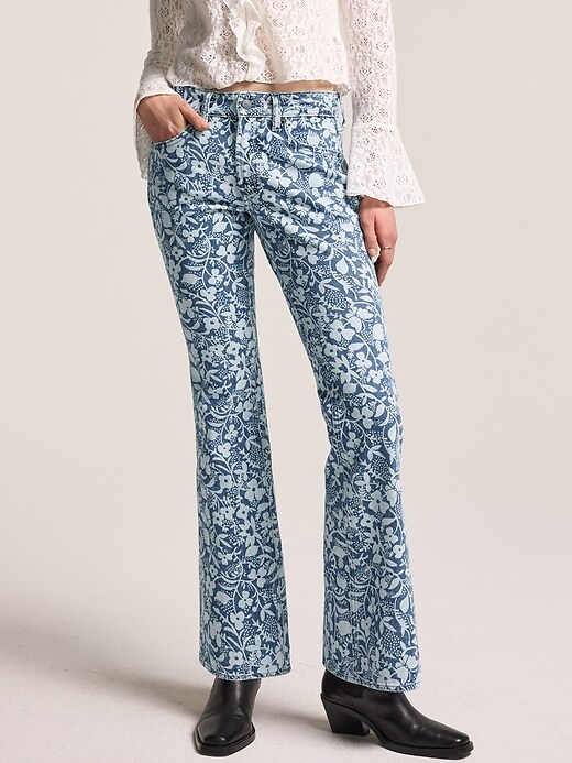 Image number 2 showing, Old Navy x Anna Sui Slim Boot Cut Jeans