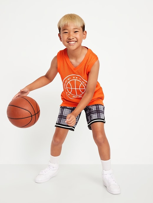 Image number 3 showing, Mesh Graphic Tank Top for Boys