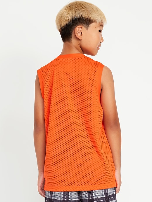 Image number 2 showing, Mesh Graphic Tank Top for Boys
