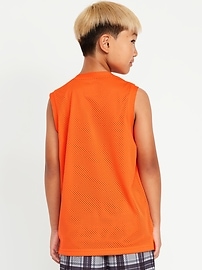 Image number 2 showing, Mesh Graphic Tank Top for Boys