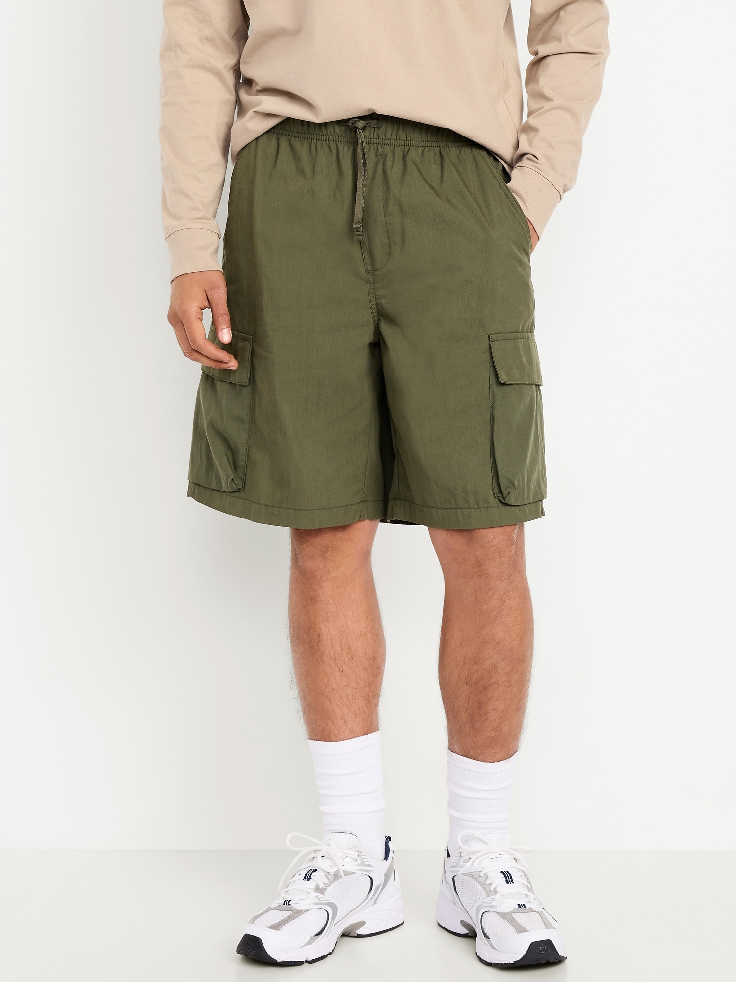 Baggy Cargo Shorts - 9-inch inseam