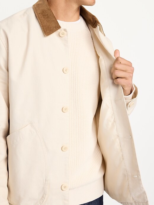 Image number 4 showing, Canvas Chore Jacket