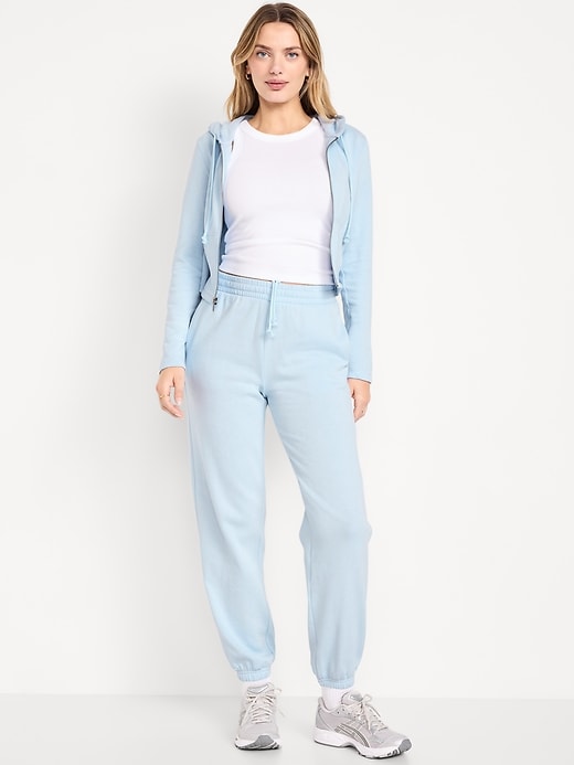 Image number 1 showing, High-Waisted SoComfy Jogger Sweatpants