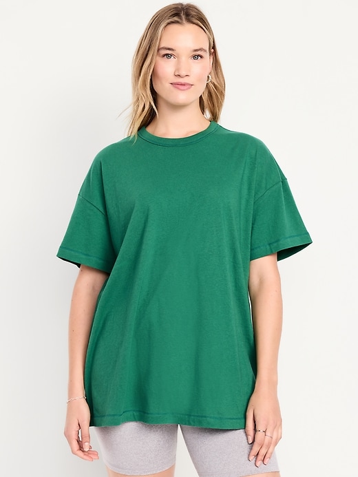 Image number 5 showing, Oversized EveryWear Tunic T-Shirt