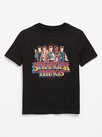 Image number 1 showing, Stranger Things™ Gender-Neutral Graphic T-Shirt for Kids