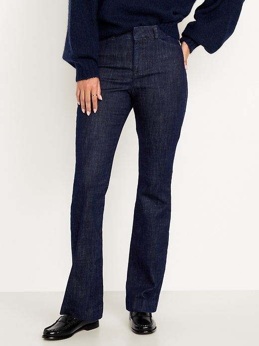 Image number 2 showing, High-Waisted Pixie Flare Pants