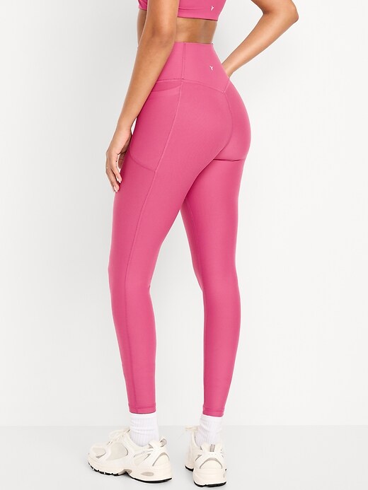 Image number 2 showing, Extra-High Waisted PowerSoft Boundless 7/8 Pocket Leggings – No Front Seam