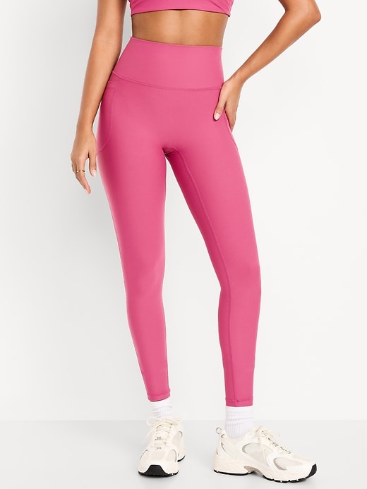 Image number 1 showing, Extra-High Waisted PowerSoft Boundless 7/8 Pocket Leggings – No Front Seam