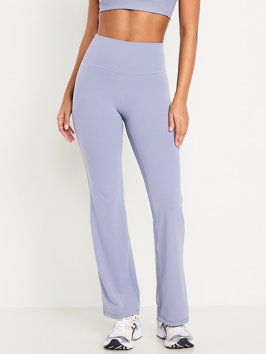 Image number 1 showing, High-Waisted StudioSmooth Flare Leggings