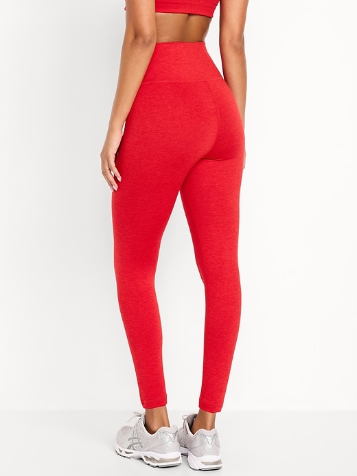 L'image numéro 2 présente Legging NuageConfo à taille très haute longueur 7/8