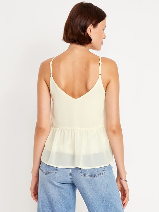 Image number 2 showing, Embellished Cami Peplum Top