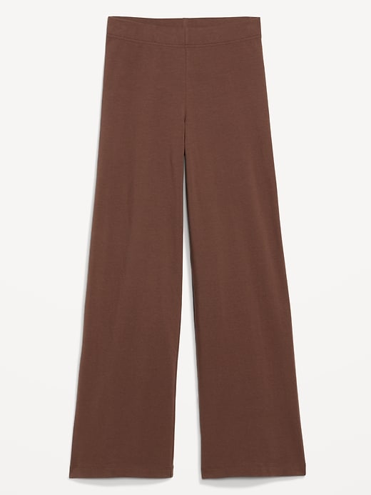 Image number 4 showing, High-Waisted Fashion Wide-Leg Leggings