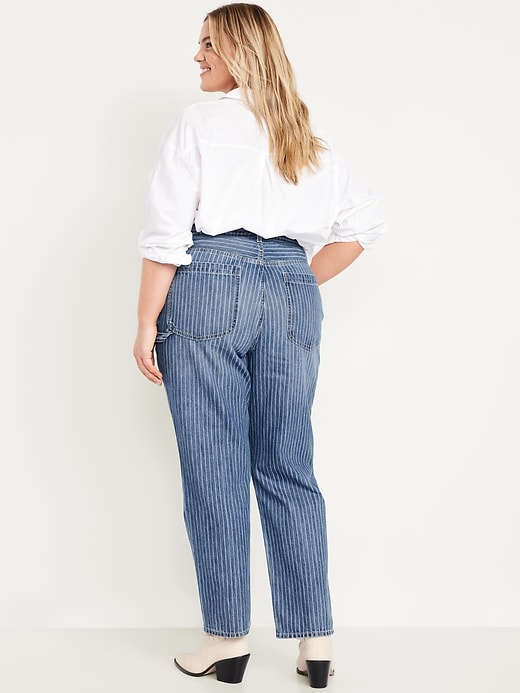 Image number 7 showing, High-Waisted OG Loose Rigid Jeans