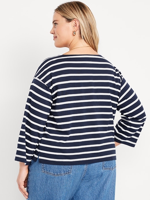 Image number 7 showing, Long-Sleeve Mariner Loose T-Shirt