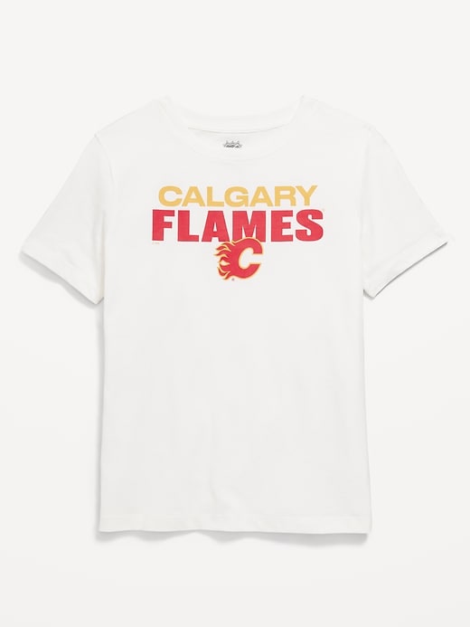 Image number 1 showing, NHL Gender-Neutral Graphic T-Shirt for Kids