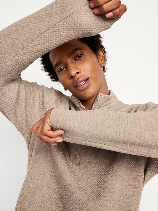 Image number 3 showing, Recharge Fleece Quarter-Zip Pullover