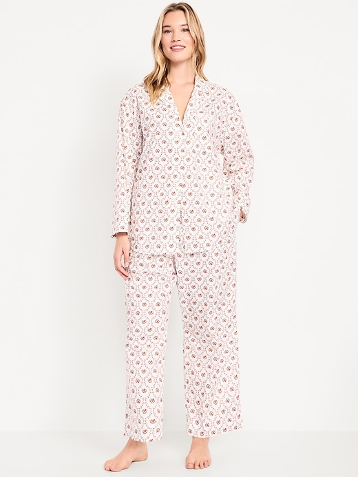 Image number 5 showing, Poplin Pajama Pant Set