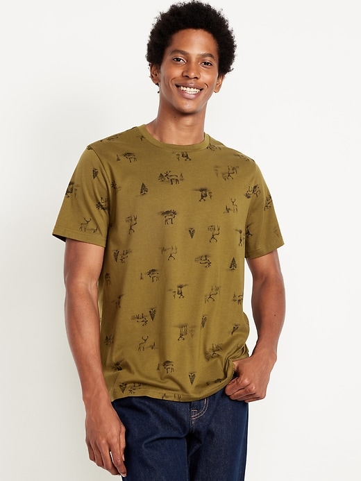 Image number 1 showing, Crew-Neck T-Shirt