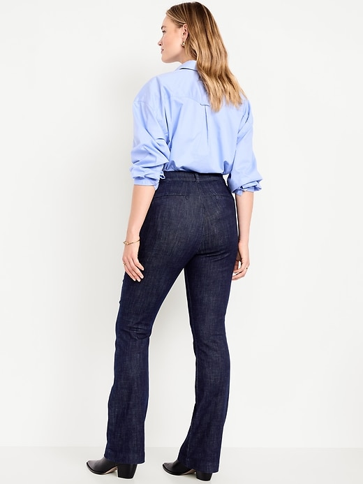 Image number 6 showing, High-Waisted Pixie Flare Pants