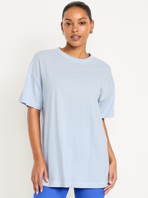 Image number 1 showing, Oversized EveryWear Tunic T-Shirt