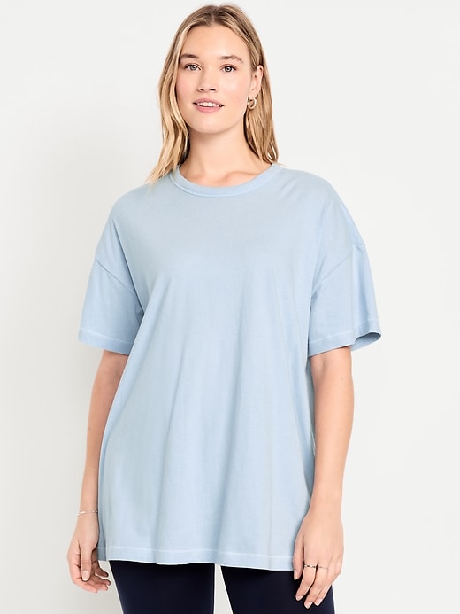 Image number 5 showing, Oversized EveryWear Tunic T-Shirt