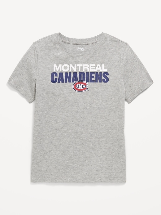 L'image numéro 1 présente T-shirt à imprimé de la LNH unisexe pour enfant