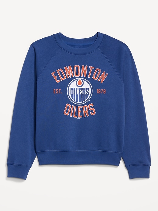Image number 1 showing, NHL Crew-Neck Sweatshirt for Women