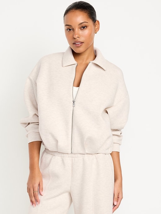 Image number 1 showing, Bounce Fleece Bomber Jacket