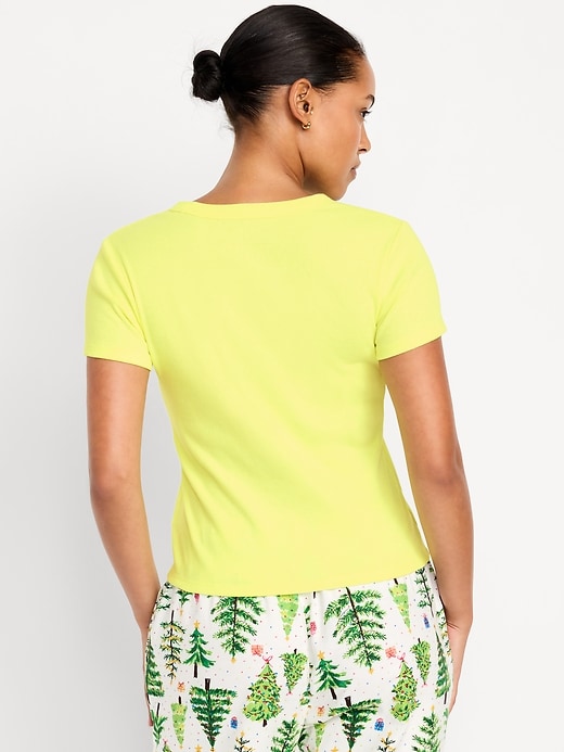 Image number 2 showing, Snug Crop T-Shirt