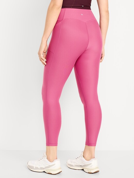 Image number 5 showing, Extra-High Waisted PowerSoft Boundless 7/8 Pocket Leggings – No Front Seam