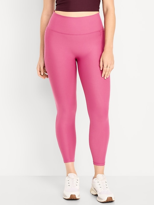 Image number 4 showing, Extra-High Waisted PowerSoft Boundless 7/8 Pocket Leggings – No Front Seam