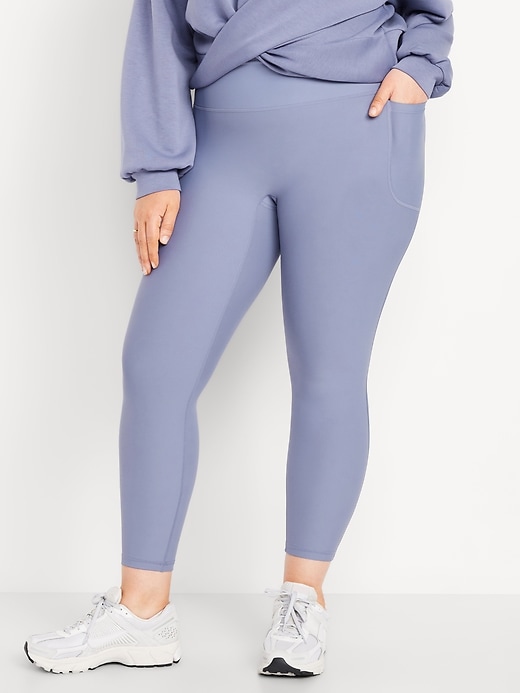 Image number 6 showing, Extra-High Waisted PowerSoft Boundless 7/8 Pocket Leggings – No Front Seam