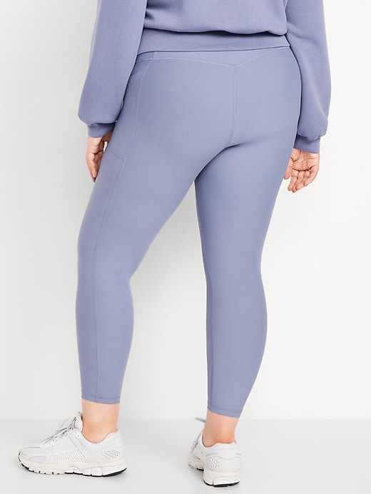 Image number 7 showing, Extra-High Waisted PowerSoft Boundless 7/8 Pocket Leggings – No Front Seam