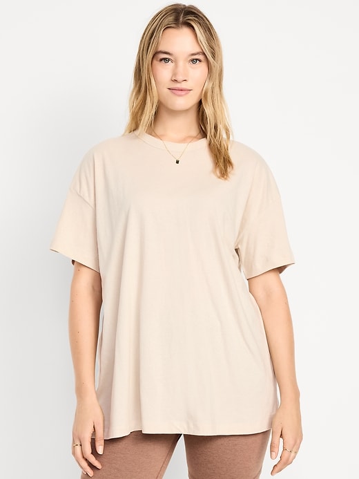Image number 3 showing, Oversized EveryWear Tunic T-Shirt